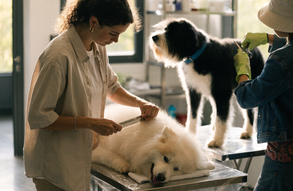 A look at grooming work from Muddy Paws in Bristol